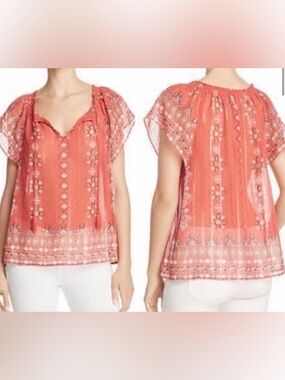 Joie Arevig Silk Blouse